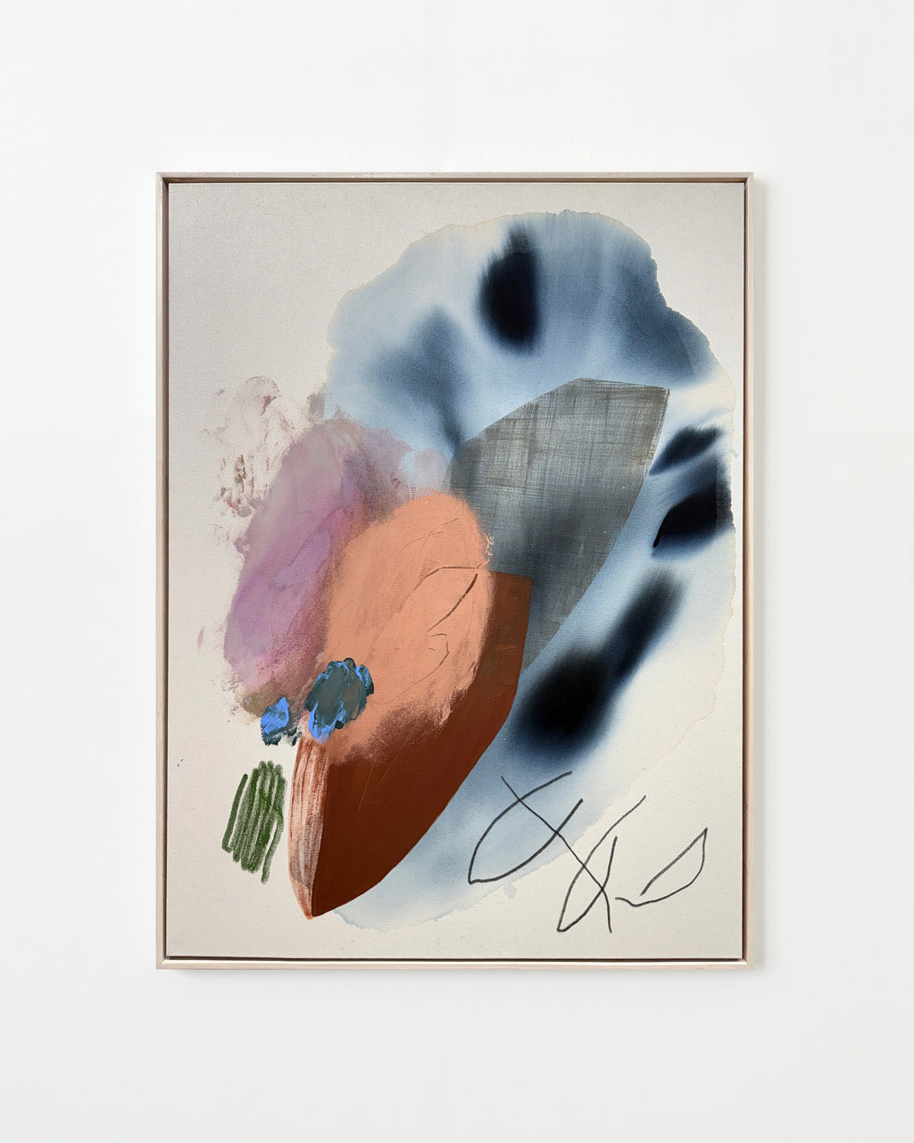 Painting by Karina Bania titled "Pollen" - 1.