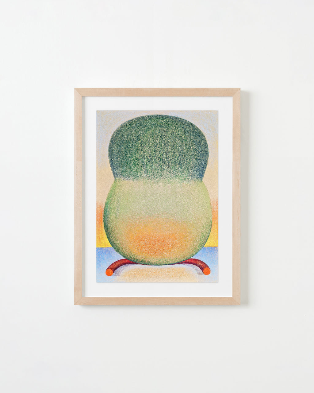 Drawing by Roche titled "Hug, Sun" - 1.
