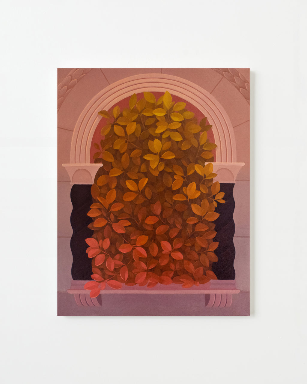 Painting by Lucía Rodríguez Pérez titled "Untitled (niche)" - 1.