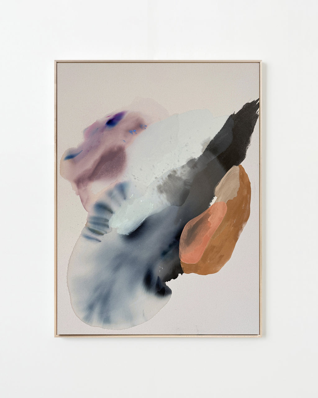 Painting by Karina Bania titled "In the Distance" - 1.