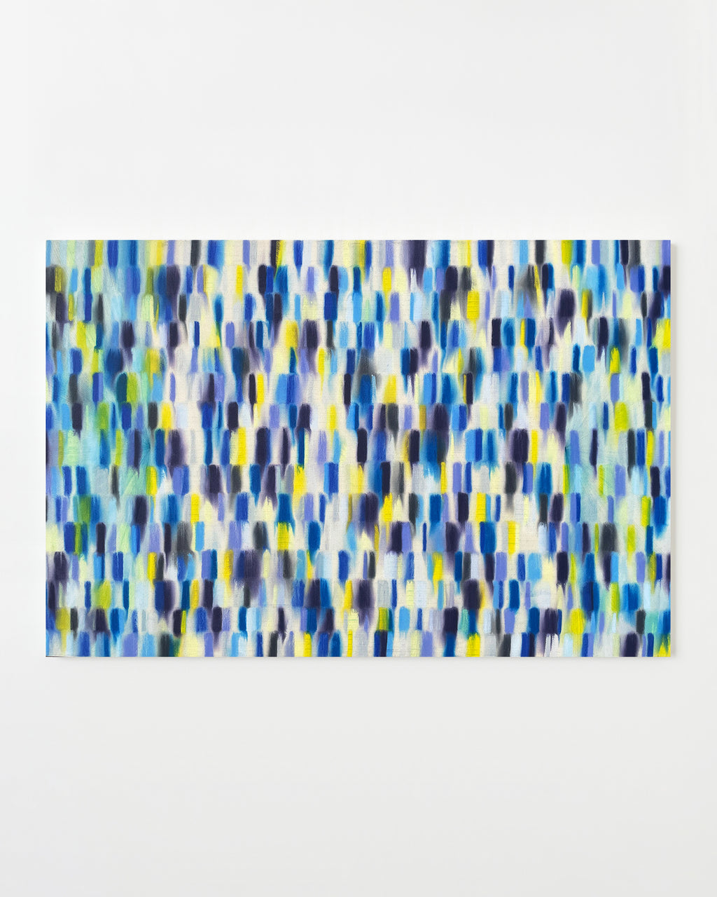 Painting by Devon Reina titled "A Pool of Light Shakes and it Shimmers" - 1.