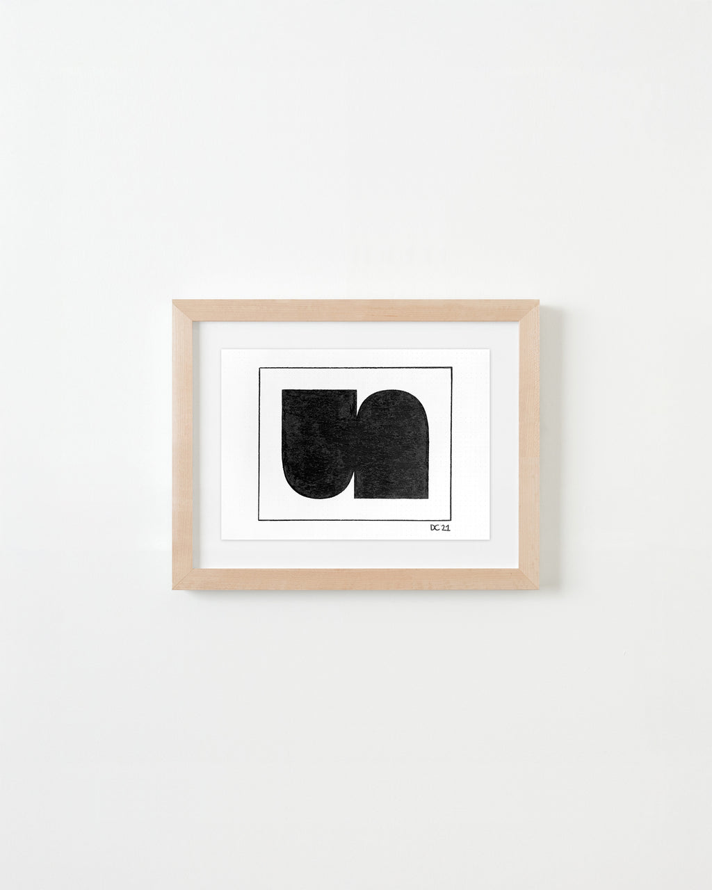 Drawing by Dan Covert titled "Cede (Sketch)" - 1.