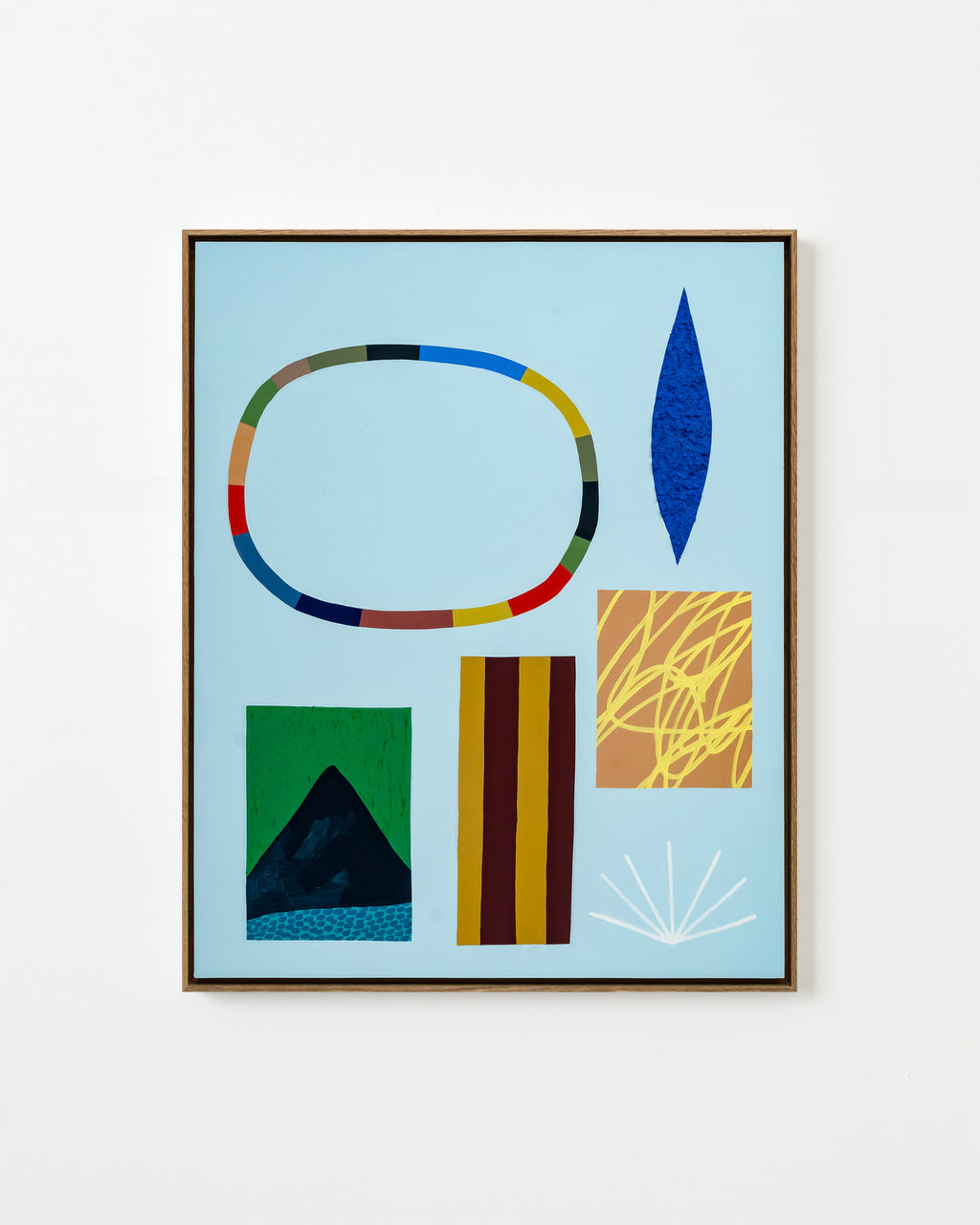 Painting by Scott Sueme titled "Seed Drift" - 1.