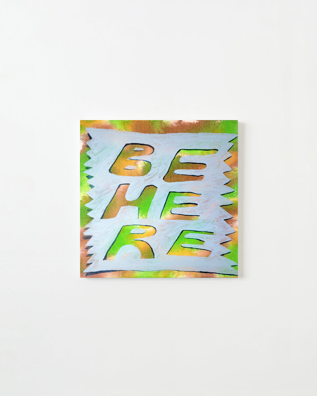 Painting by Nina Bellucci titled "Reminder" - 1.