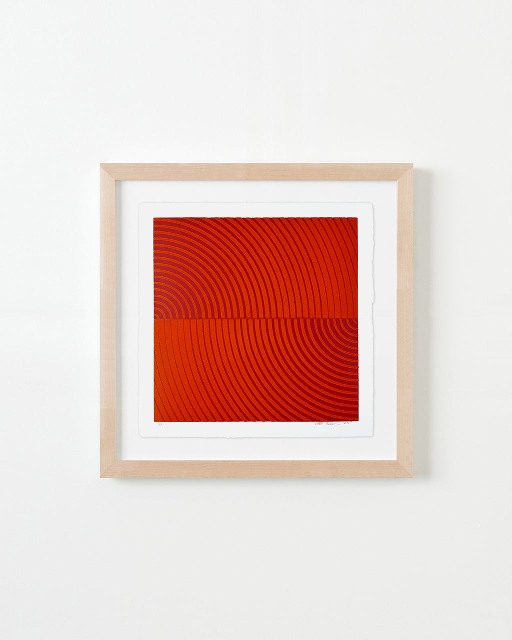 Print by Matt Neuman titled "Solstice25_D19" - 1.