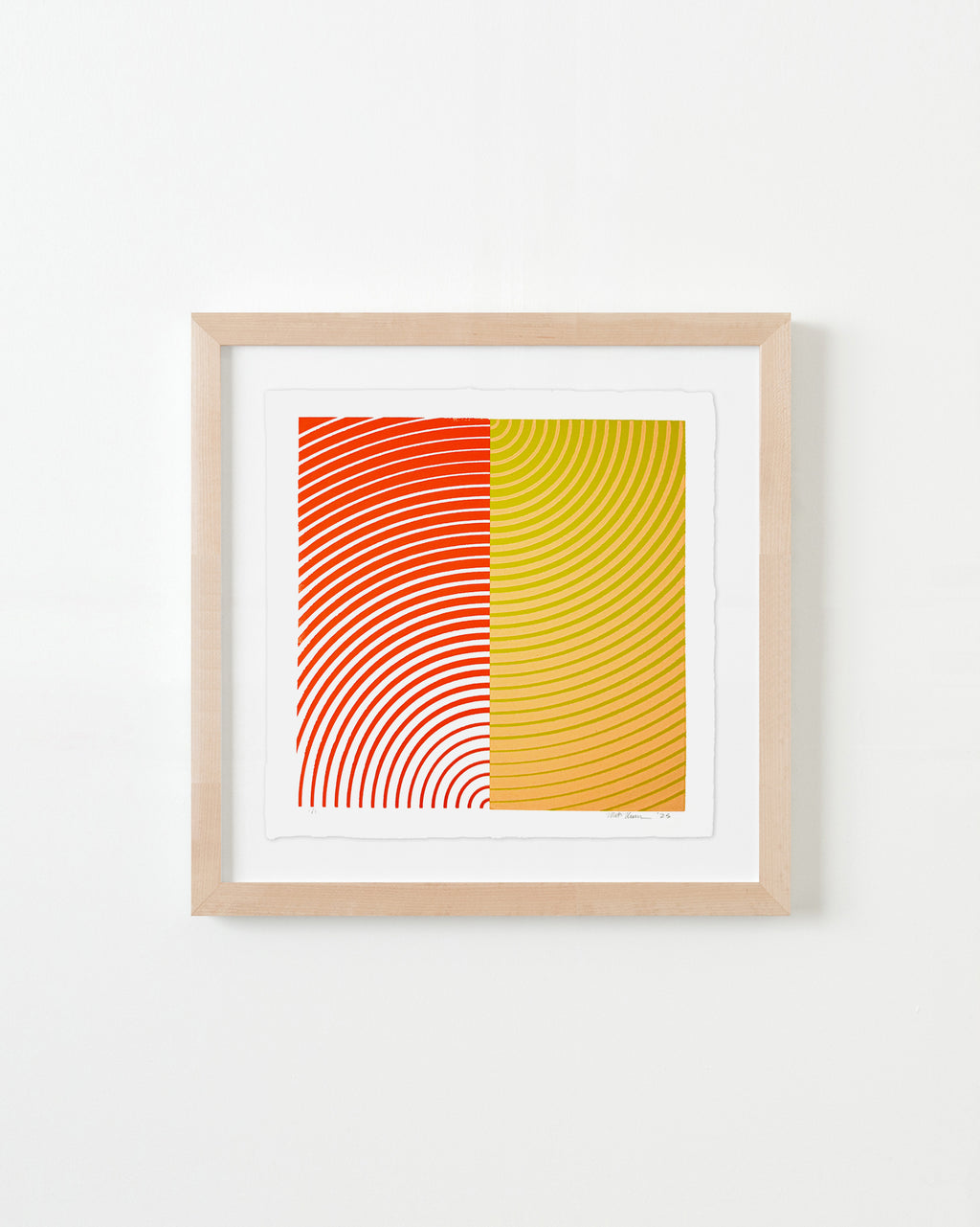 Print by Matt Neuman titled "Solstice25_D20" - 1.