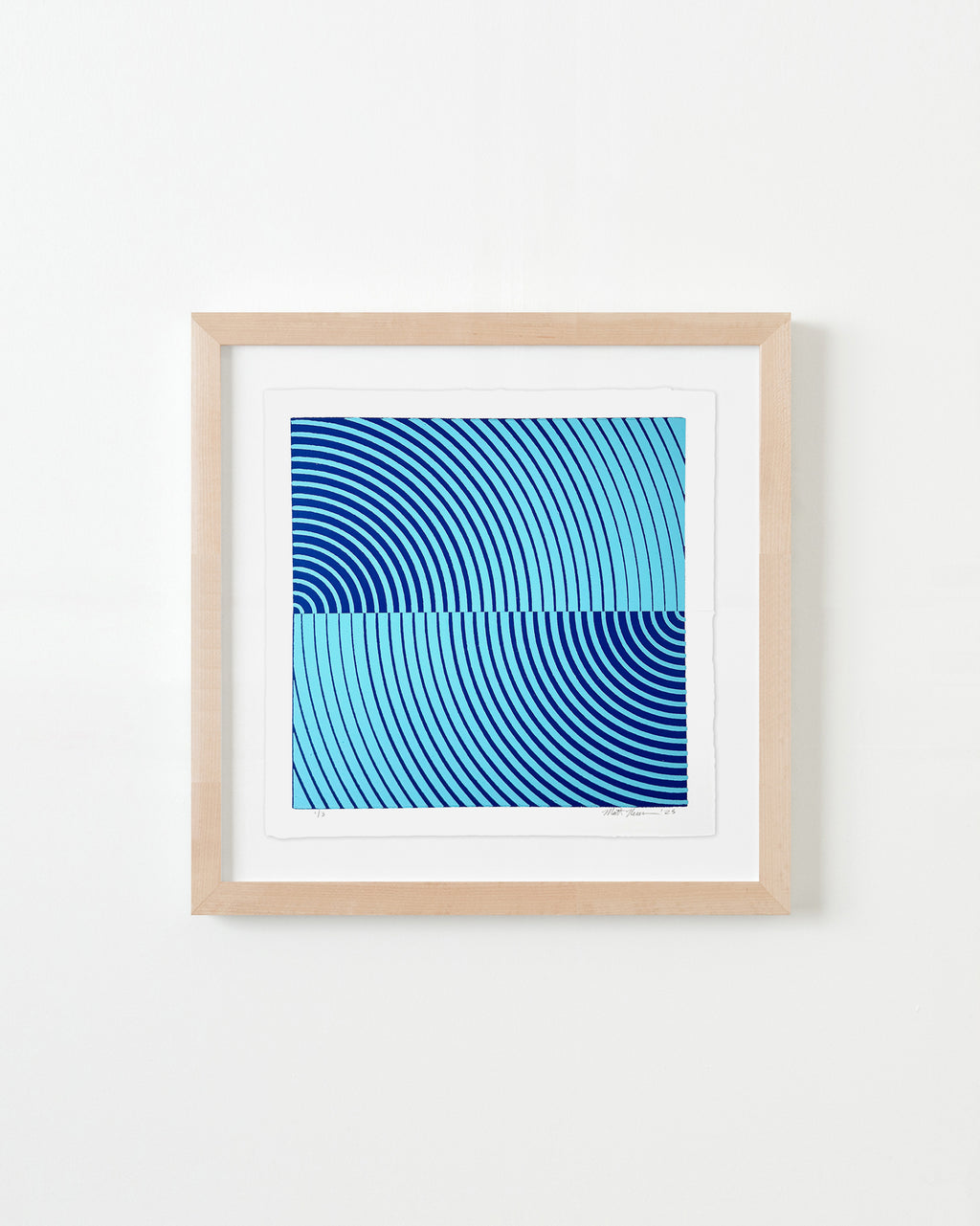 Print by Matt Neuman titled "Solstice25_D22" - 1.