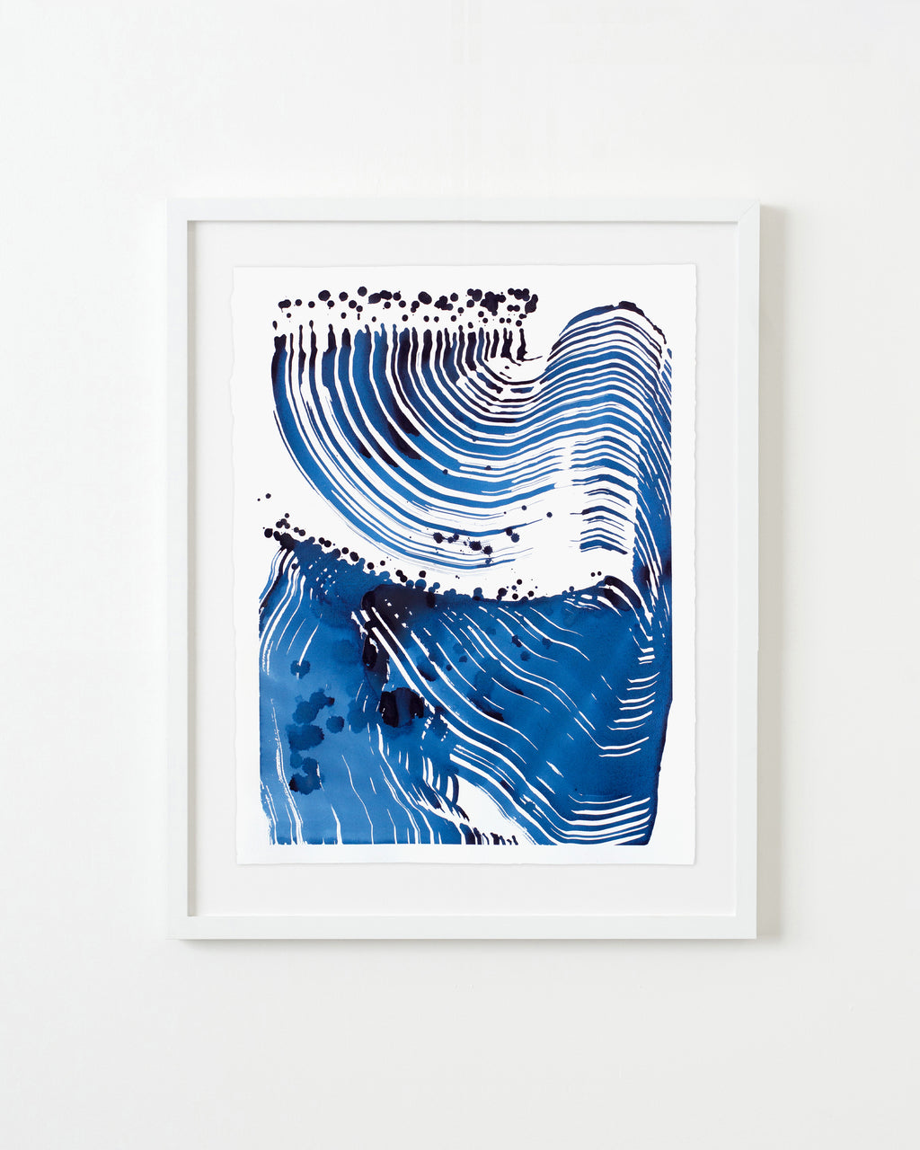 Painting by Linda Colletta titled "Neptune VIII" - 3.
