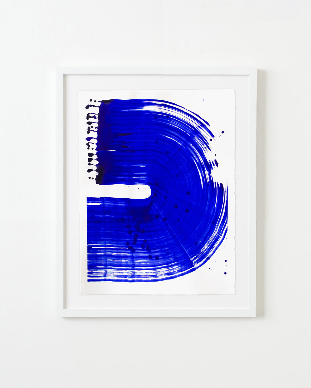 Painting by Linda Colletta titled "Lapis VII" - 1.