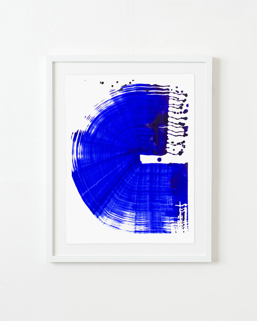 Painting by Linda Colletta titled "Lapis VI" - 1.