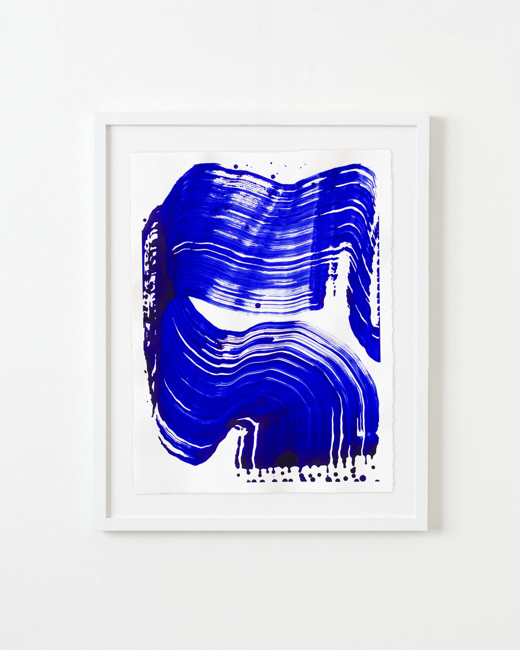 Painting by Linda Colletta titled "Lapis V" - 1.