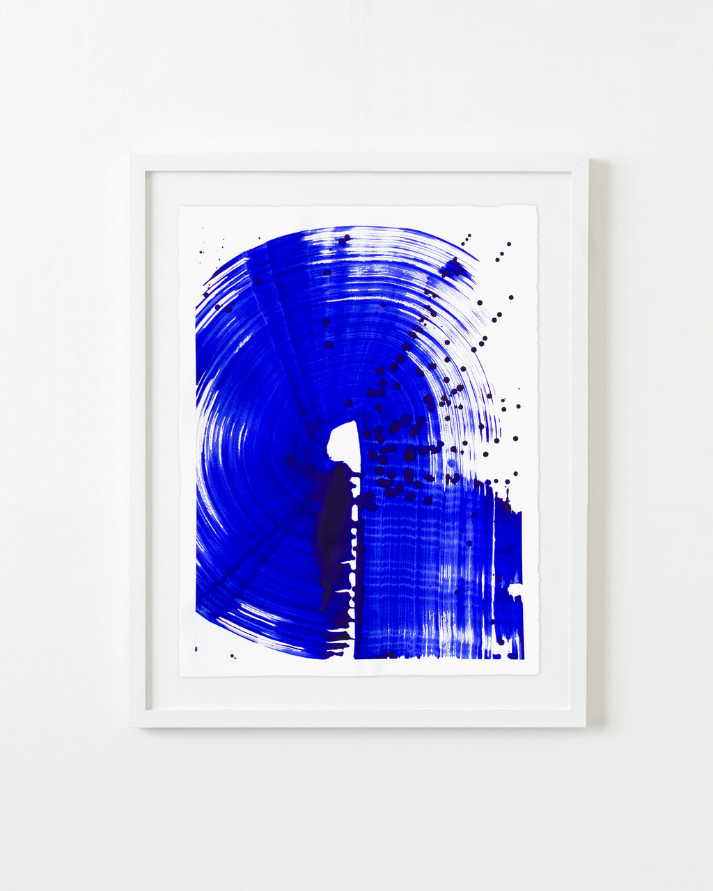 Painting by Linda Colletta titled "Lapis IX" - 1.