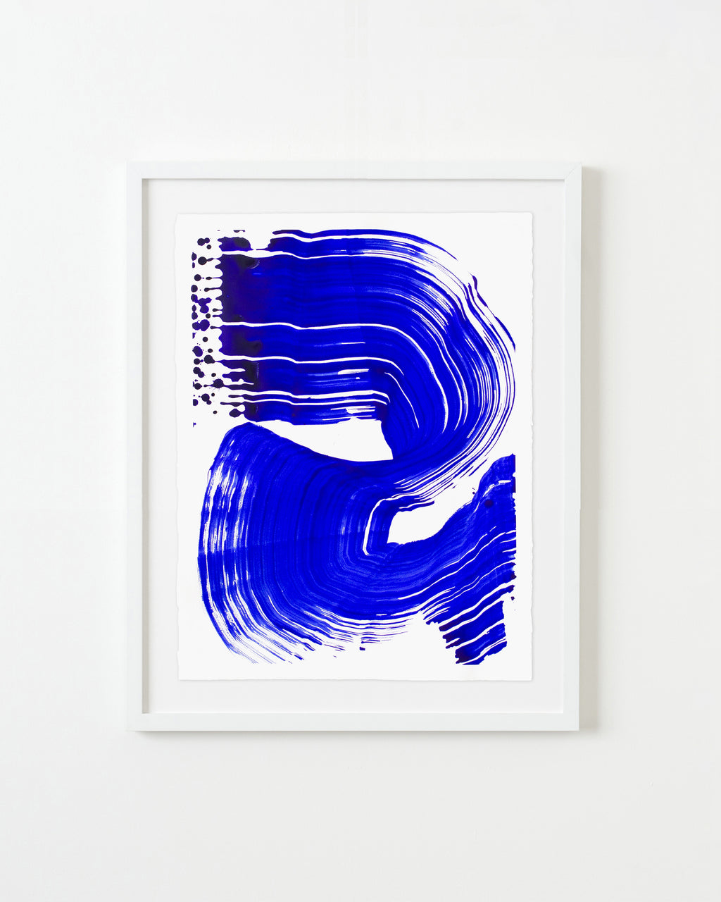 Painting by Linda Colletta titled "Lapis IV" - 1.