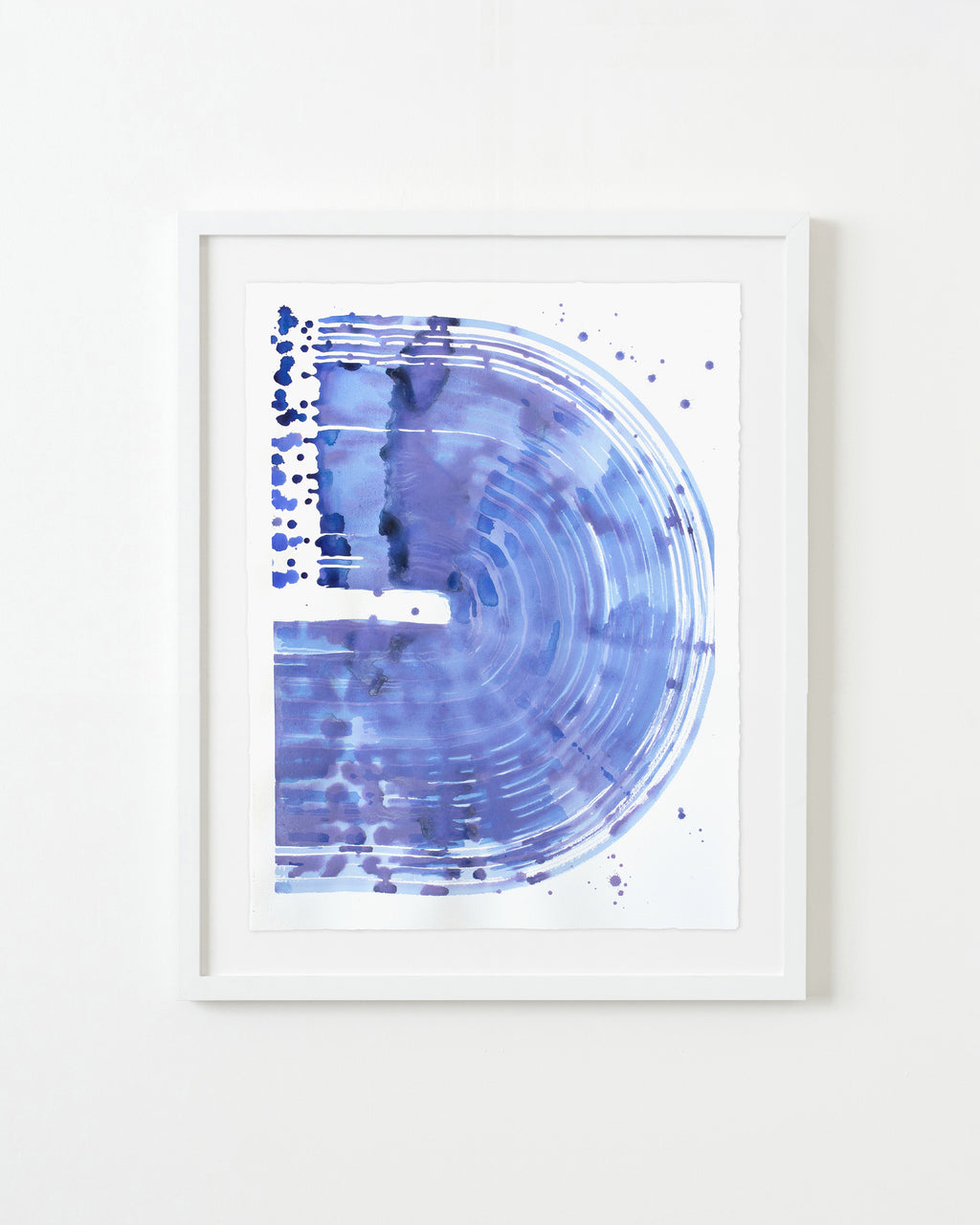 Painting by Linda Colletta titled "Lagoon X" - 1.