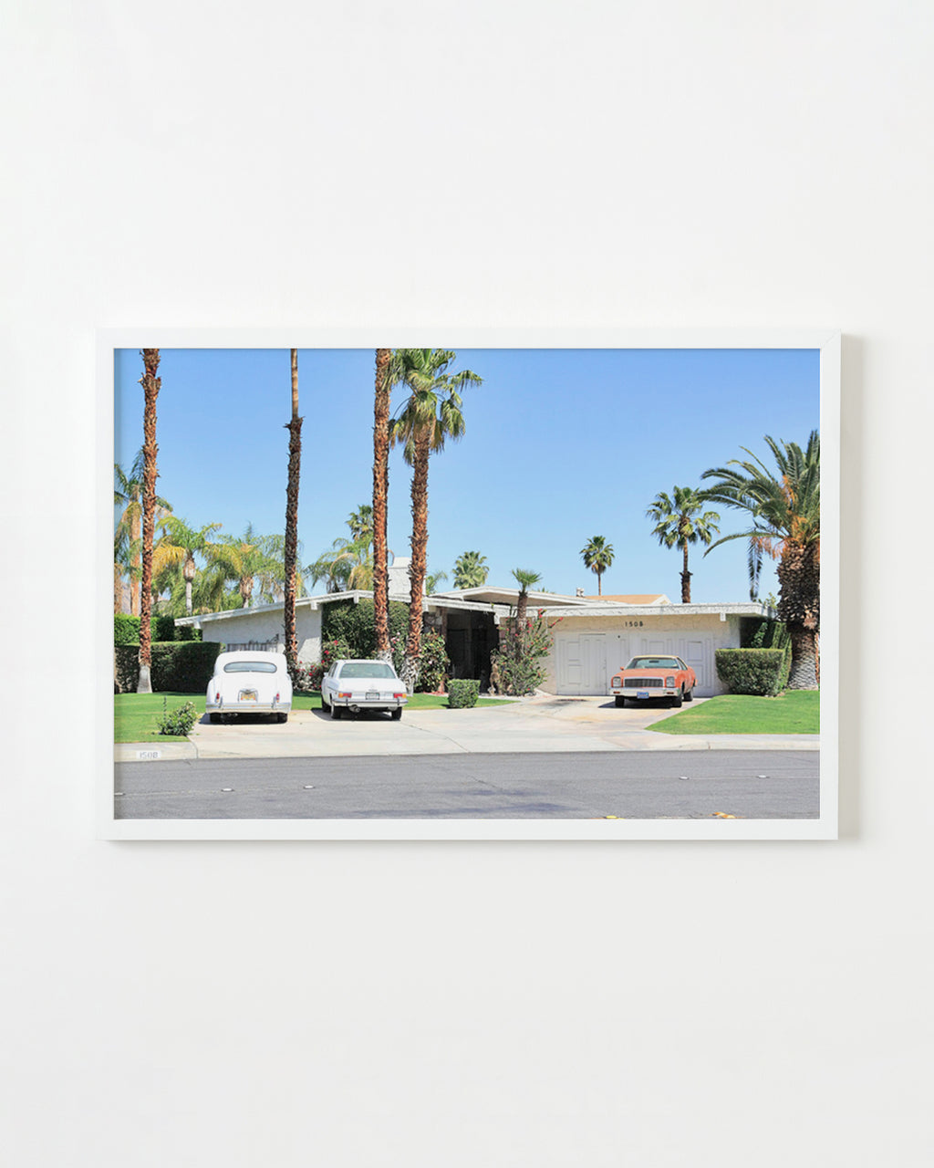 Photography by Dolly Faibyshev titled "Mid-Century House #3" - 1.