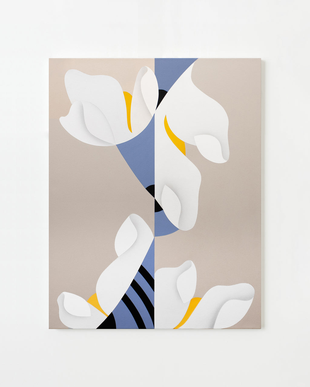 Painting by Senem Oezdogan titled "New Day / II" - 1.