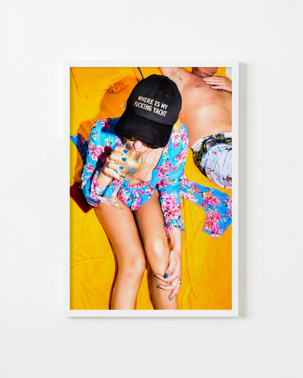 Photography by Dolly Faibyshev titled "Where is My Fucking Yacht" - 1.