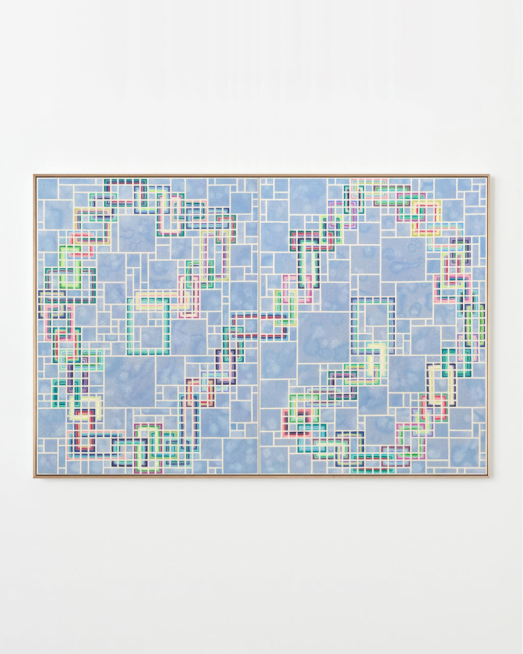 Painting by Devon Reina titled "Bandy Bandy Slang" - 1.