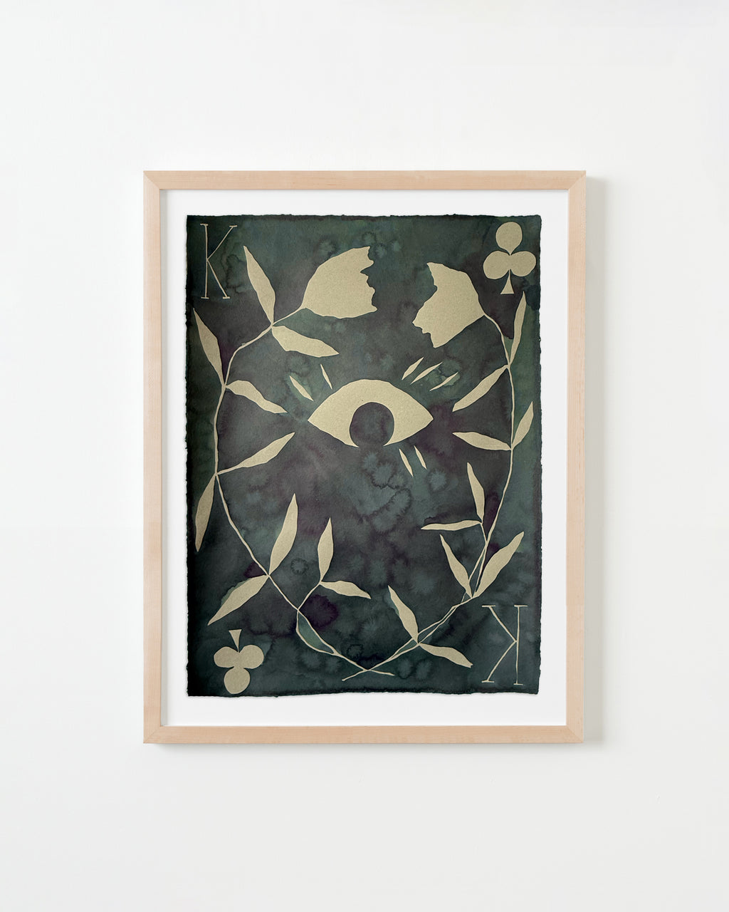 Painting by Kate Roebuck titled "King of Sympathy" - 1.