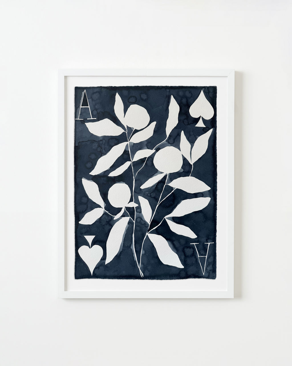 Painting by Kate Roebuck titled "Ace of Lemons" - 1.