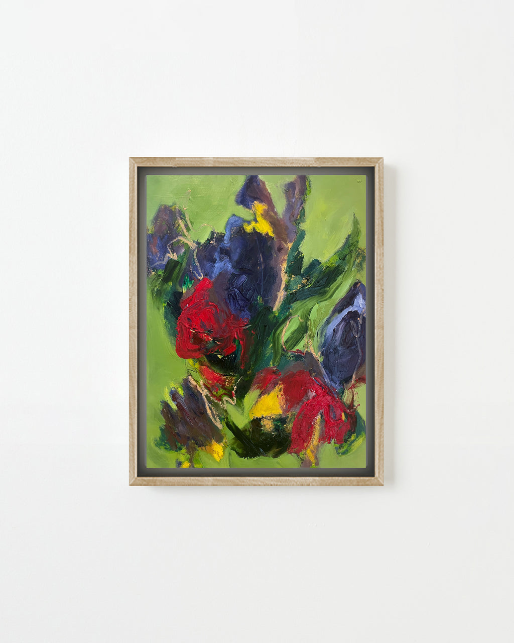 Painting by Elisa Gomez titled "Espontánea V" - 1.