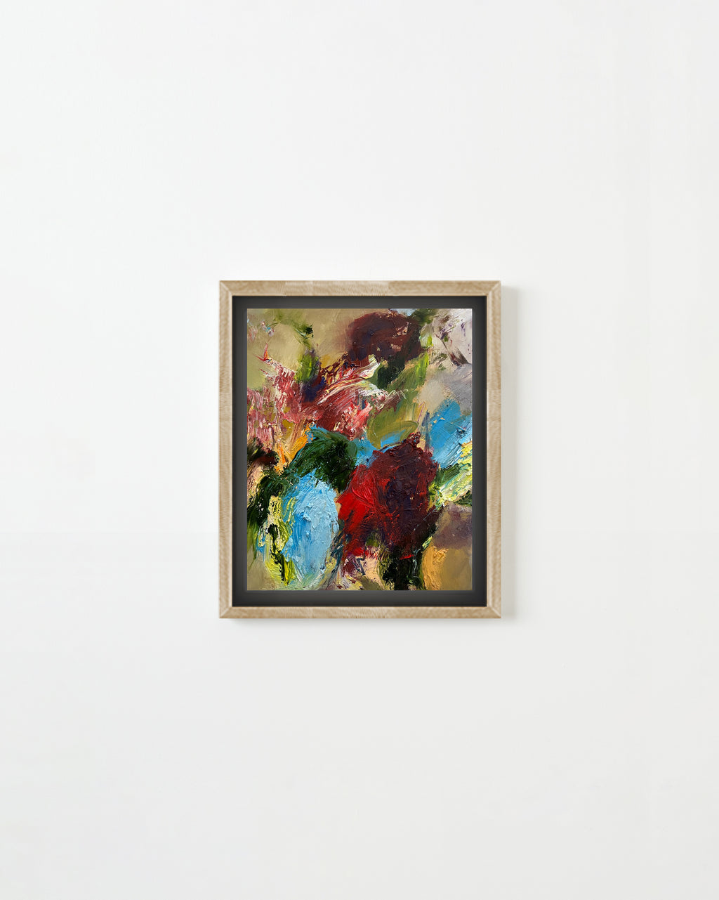 Painting by Elisa Gomez titled "Terrain Study XVI" - 1.