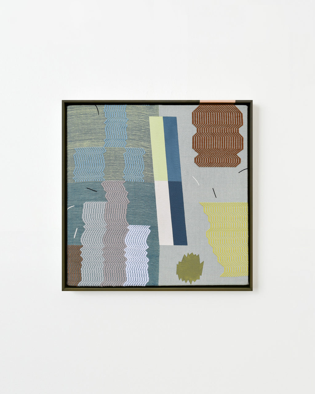 Mixed Media by Sarah Sullivan Sherrod titled "Every Sweater I Own" - 1.