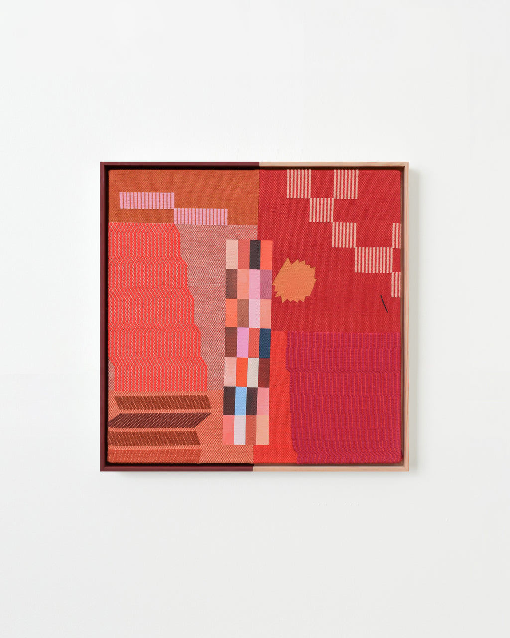 Mixed Media by Sarah Sullivan Sherrod titled "Rolled-Up Rug" - 1.