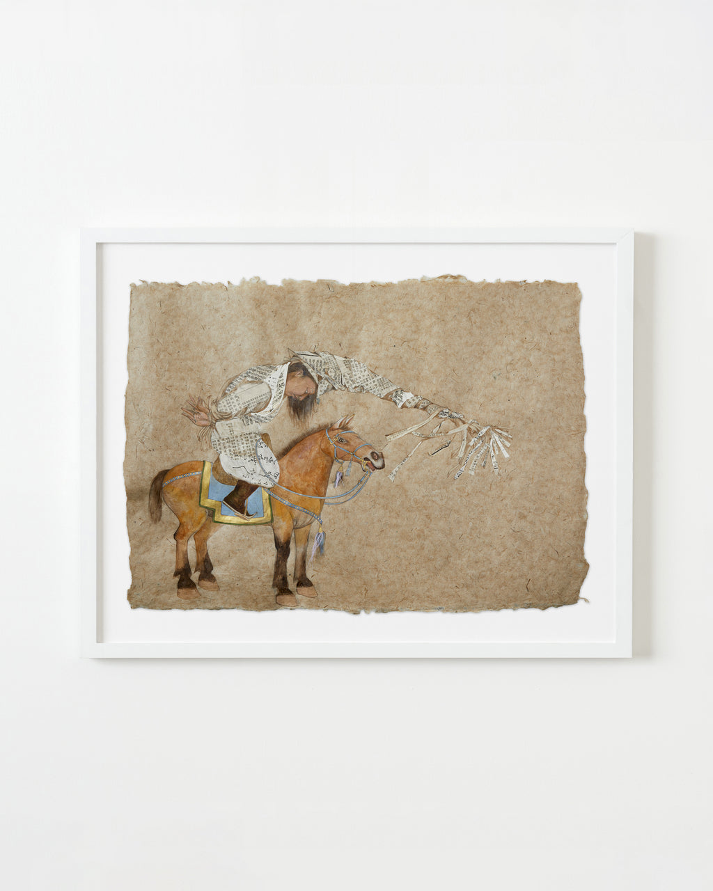 Drawing by Fay Ku titled "Unicorn" - 1.