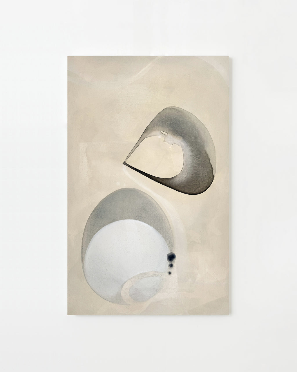 Painting by Laura Naples titled "Loosen the Thread" - 1.