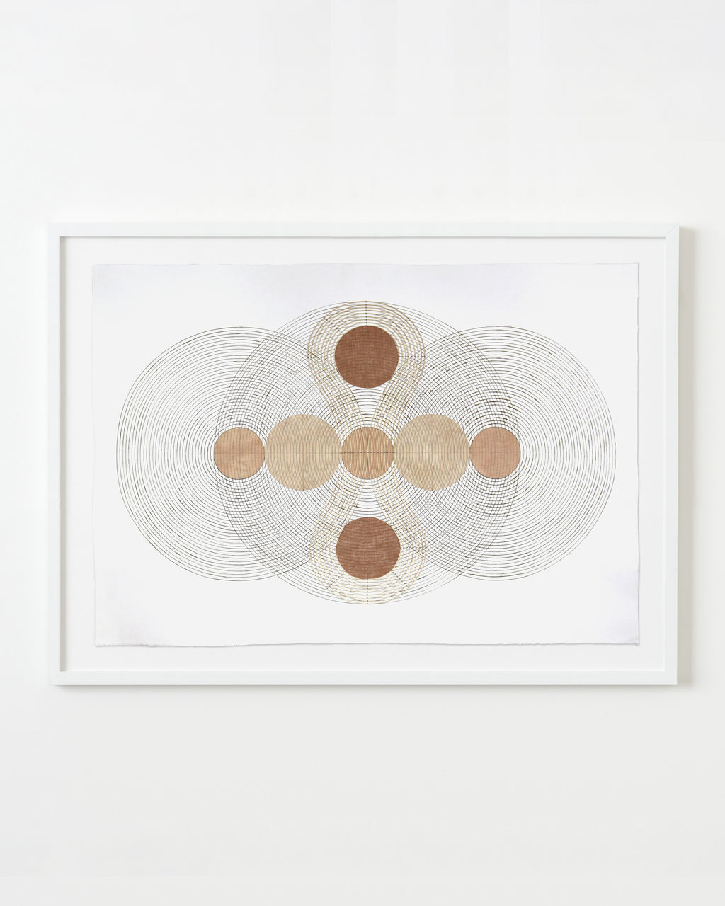 Mixed Media by Katrine Hildebrandt-Hussey titled "Absorbed Growth" - 1.