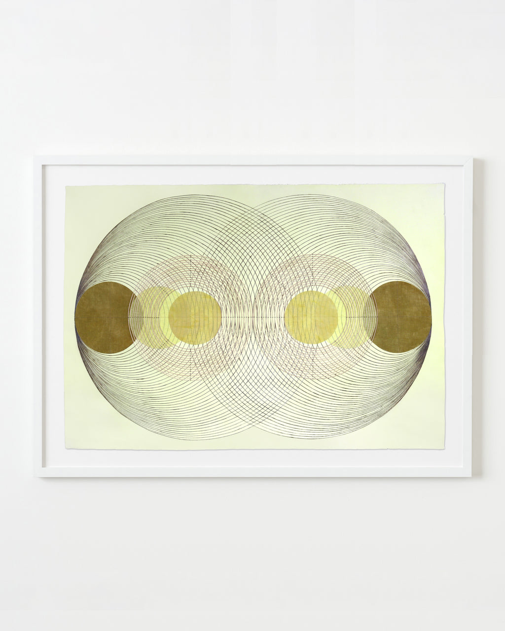 Mixed Media by Katrine Hildebrandt-Hussey titled "Oscillating Fields" - 1.