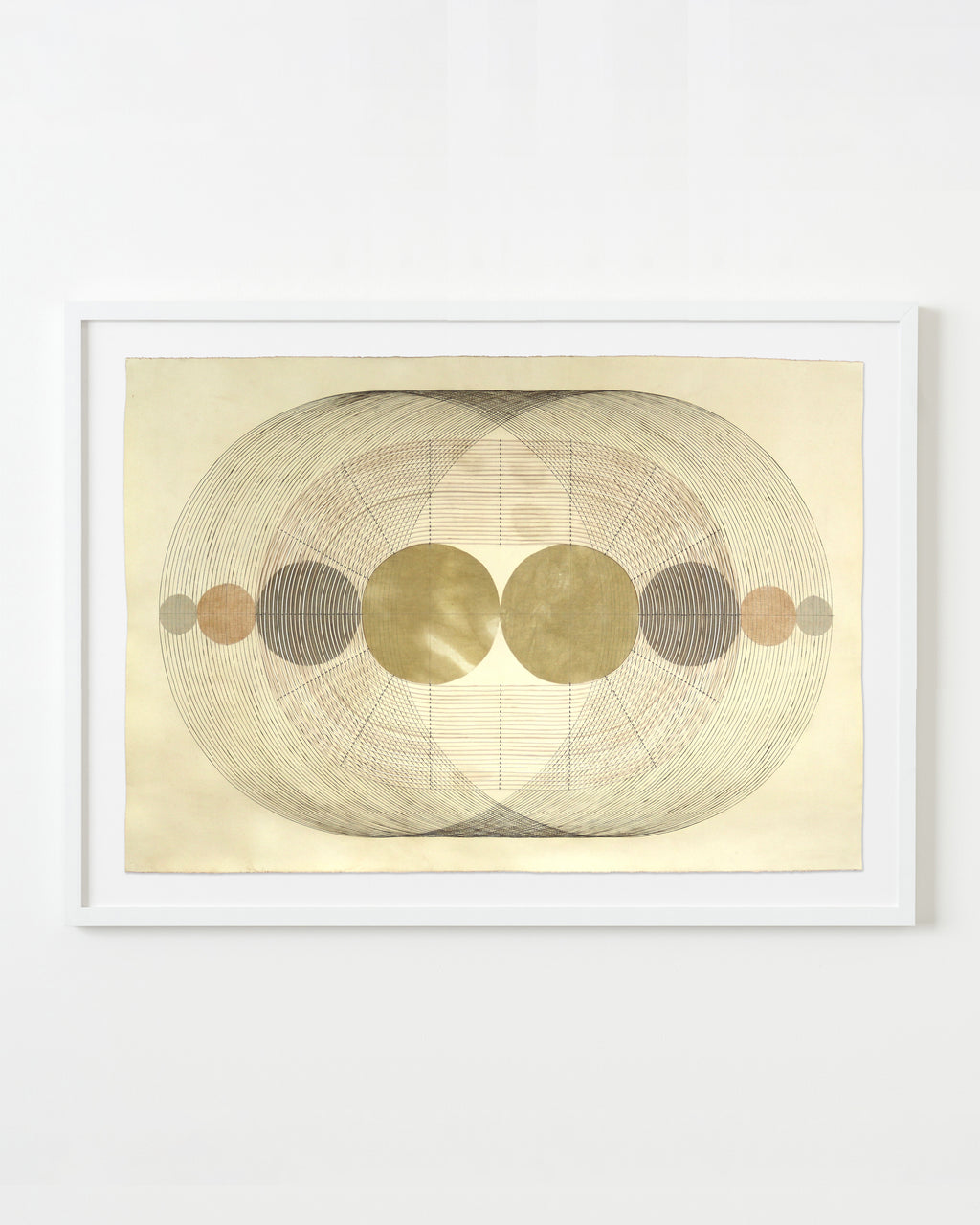 Mixed Media by Katrine Hildebrandt-Hussey titled "Polarized Forces" - 1.