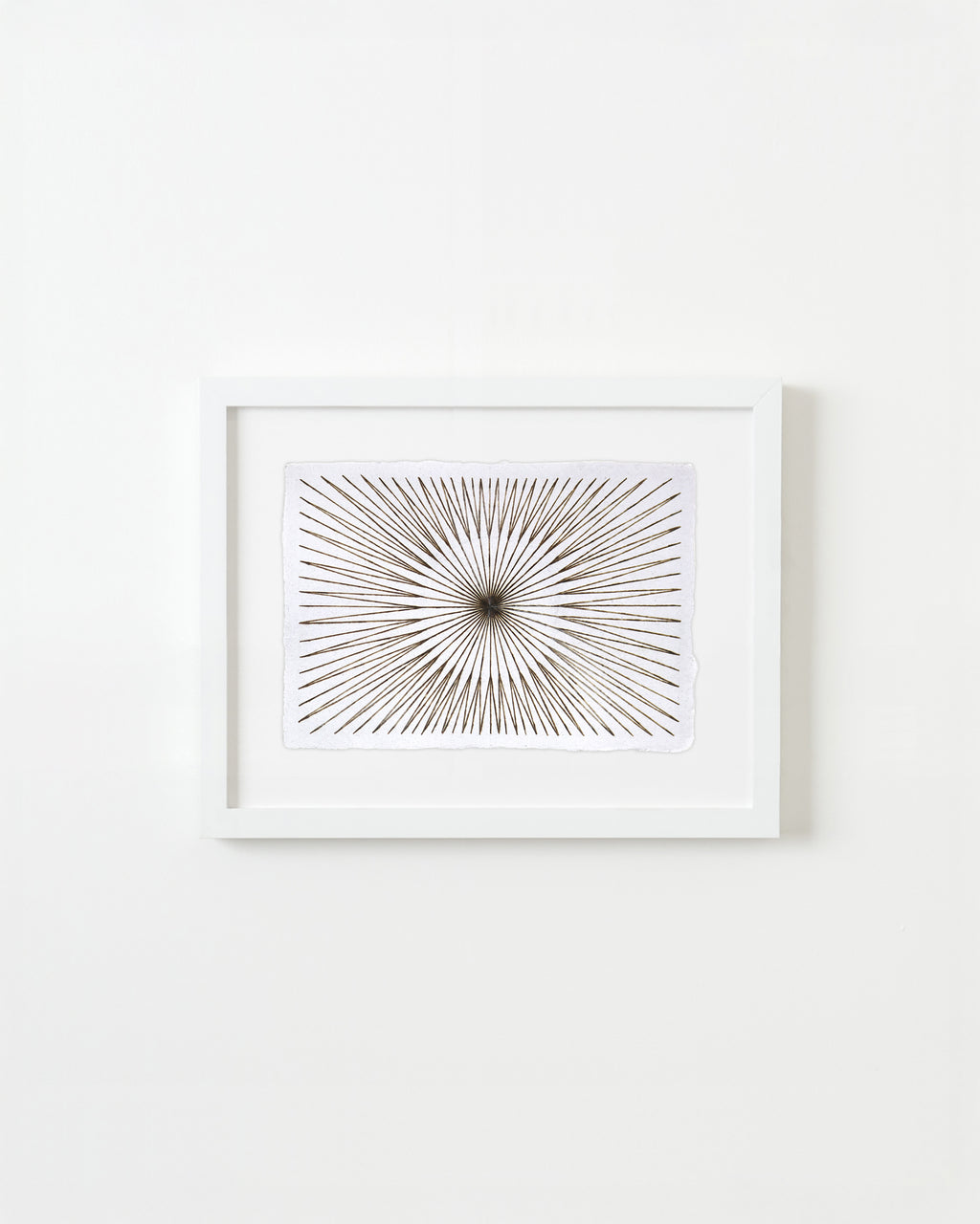 Mixed Media by Katrine Hildebrandt-Hussey titled "Radial Beams" - 1.