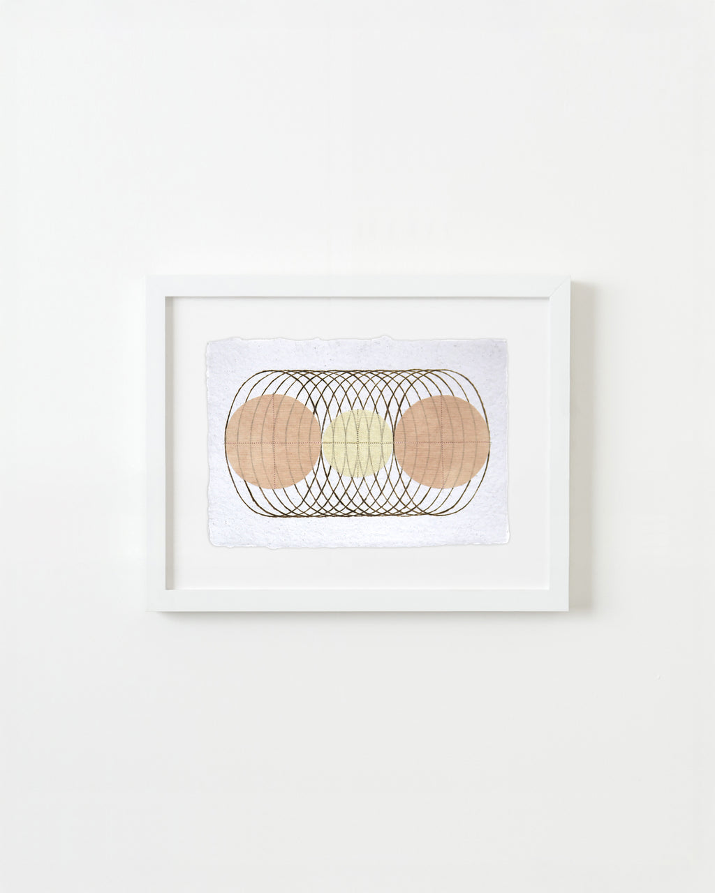 Mixed Media by Katrine Hildebrandt-Hussey titled "Soft Growth" - 1.