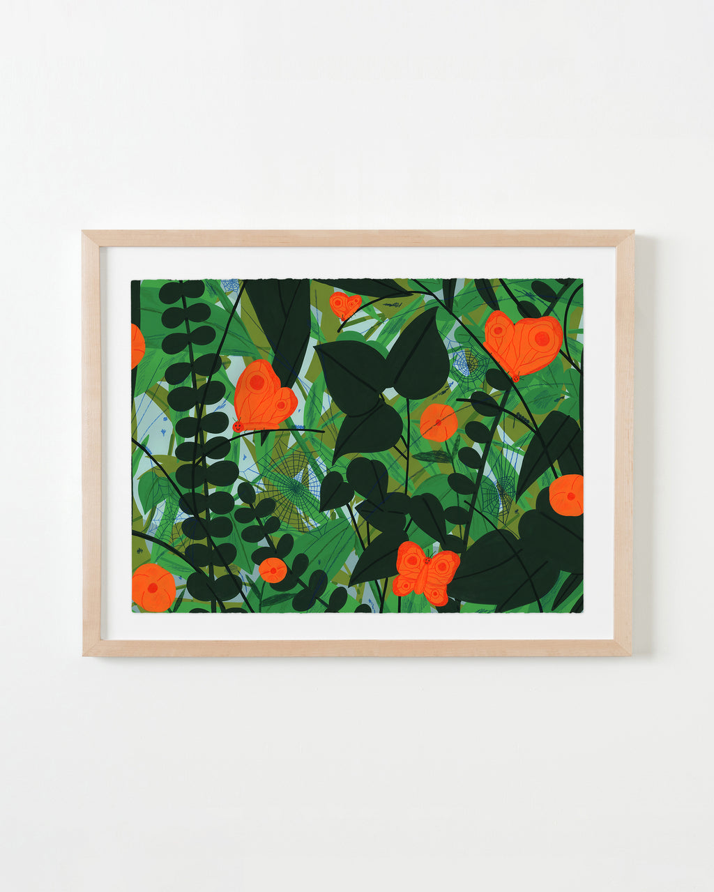 Painting by Eddie Perrote titled "Clearing" - 1.