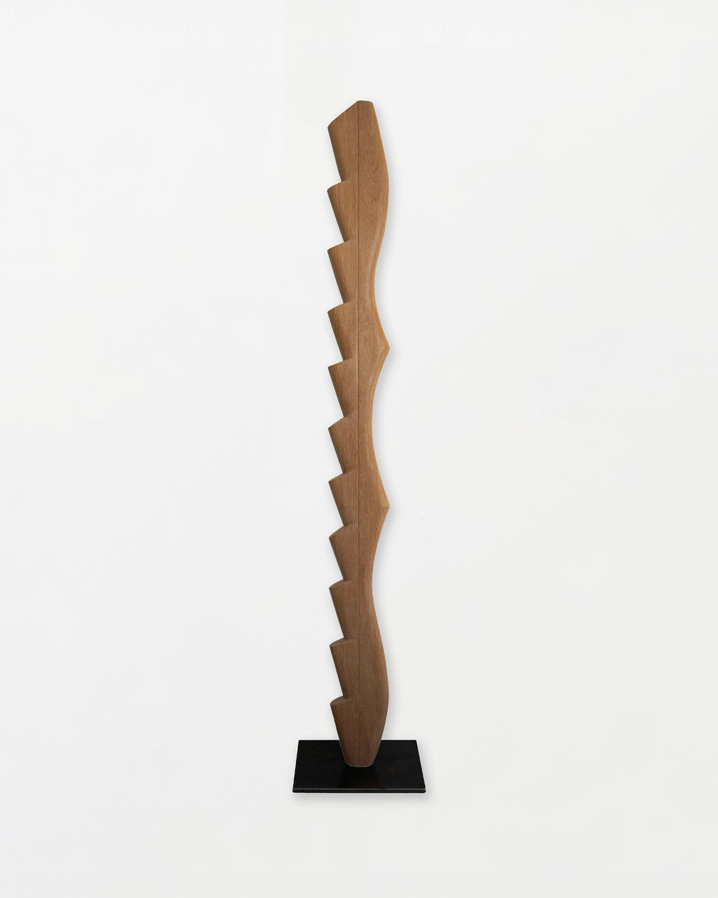 Sculpture by Fitzhugh Karol titled "Foothold IV" - 1.