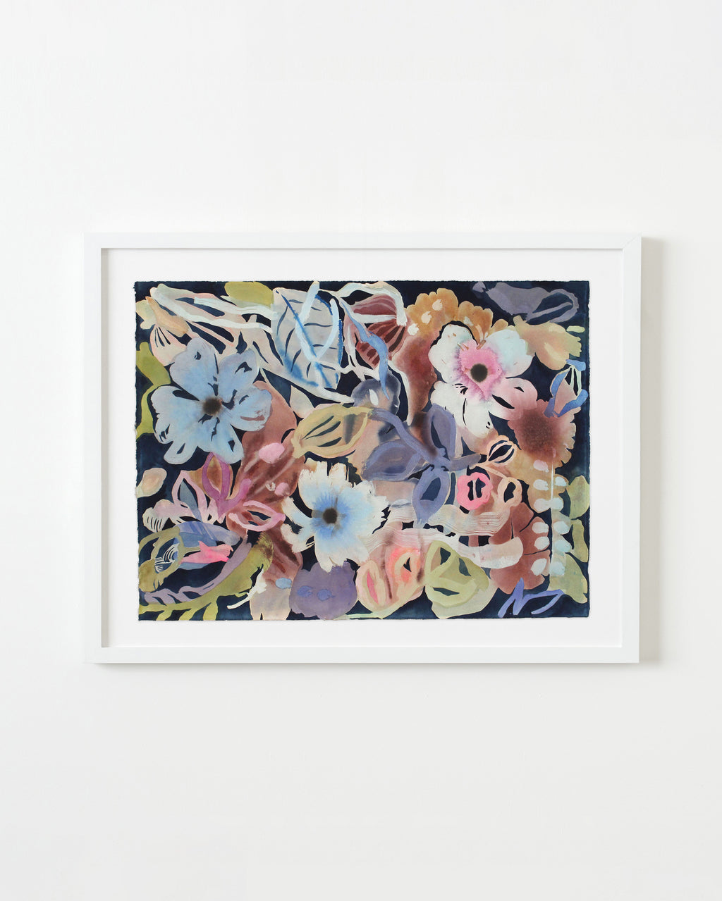 Painting by Kayla Plosz Antiel titled "Florilegia XLV" - 1.