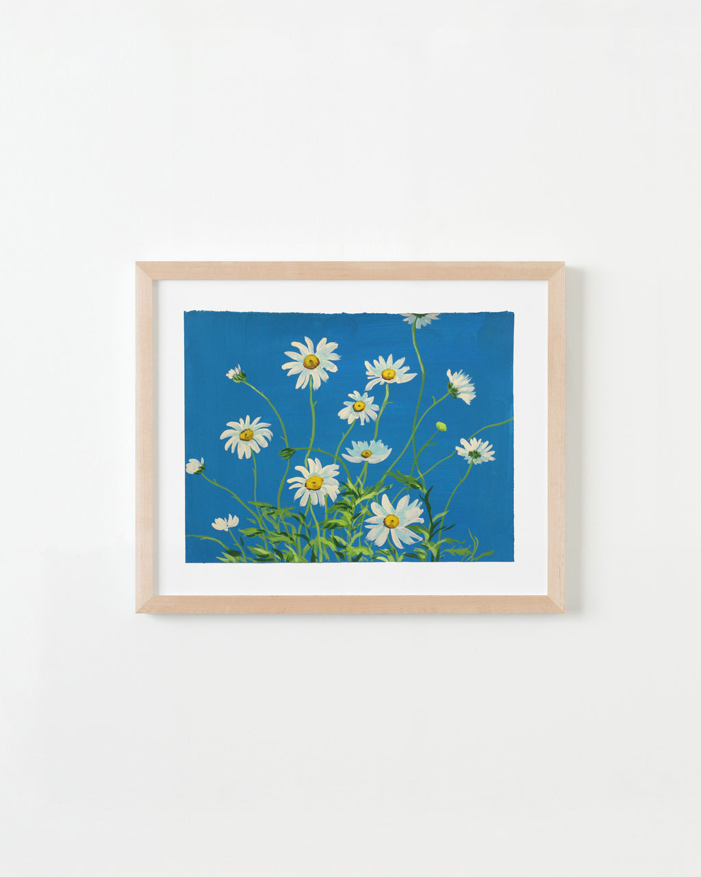 Painting by Kayla Plosz Antiel titled "Daisies" - 1.