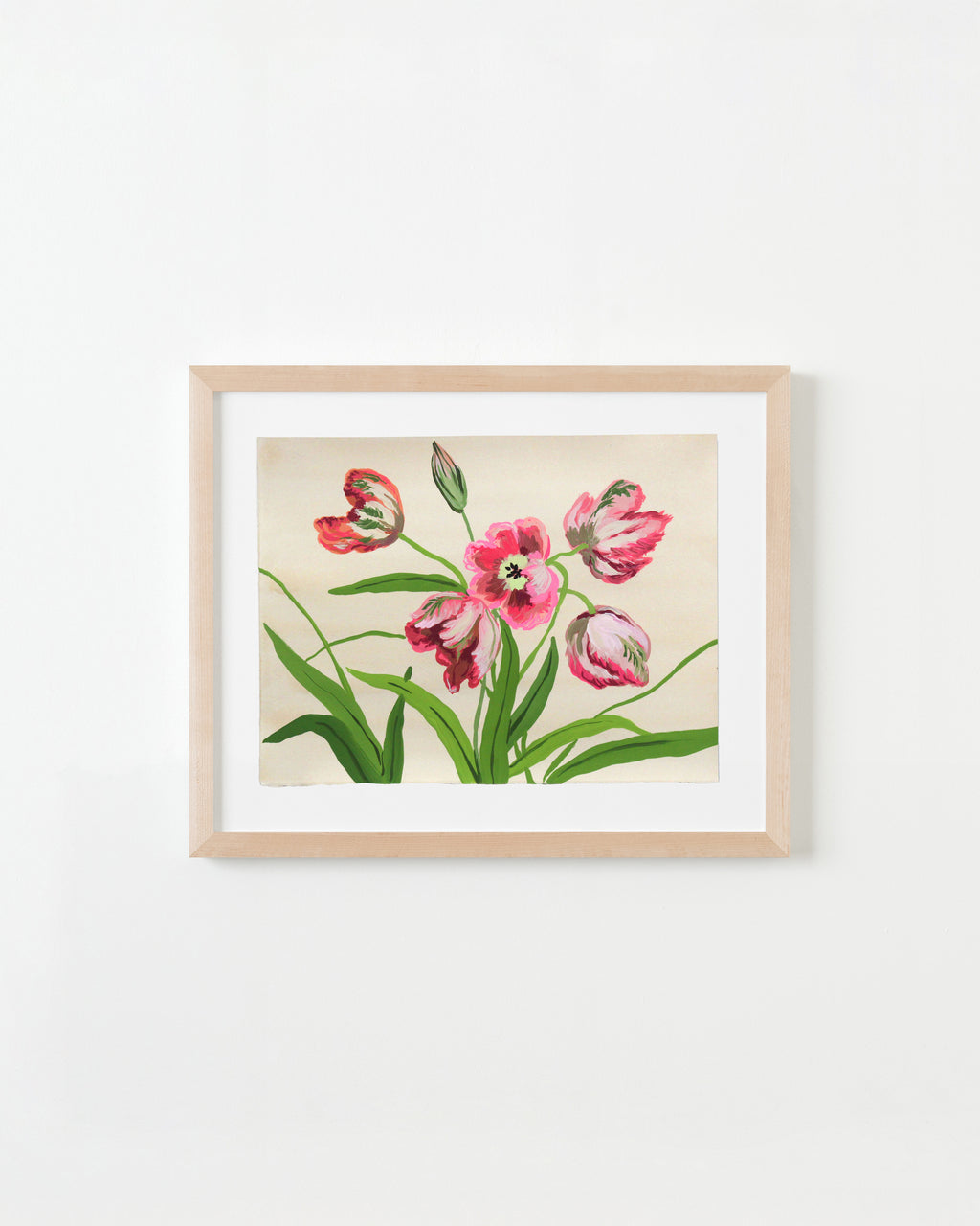 Painting by Kayla Plosz Antiel titled "Tulips" - 1.