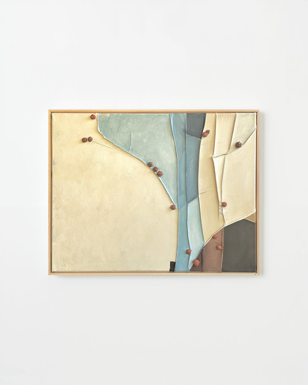 Painting by Nicole Anastas titled "Blossom" - 1.