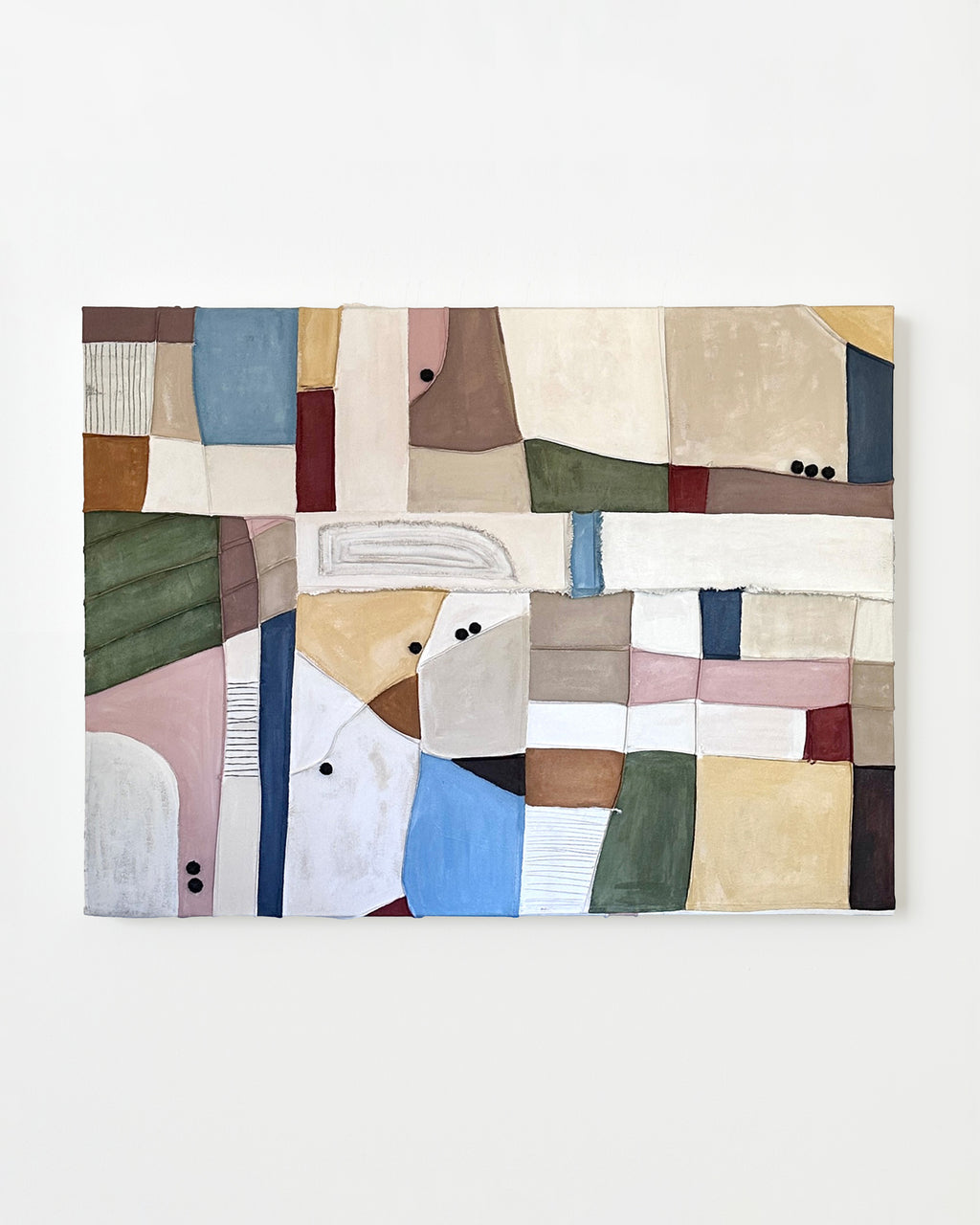 Painting by Nicole Anastas titled "MacArthur" - 1.