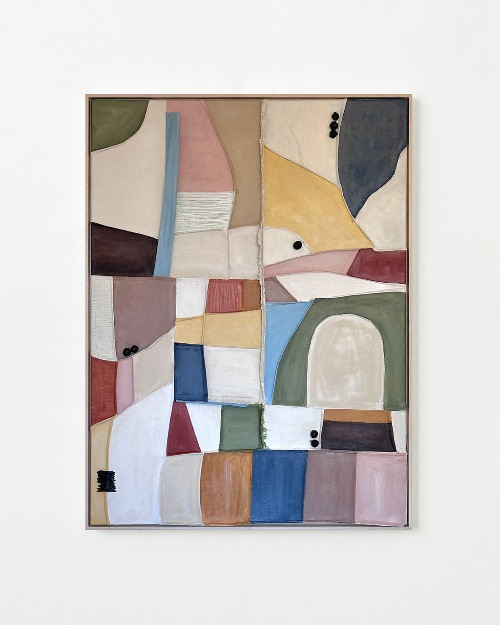 Painting by Nicole Anastas titled "Vita" - 1.