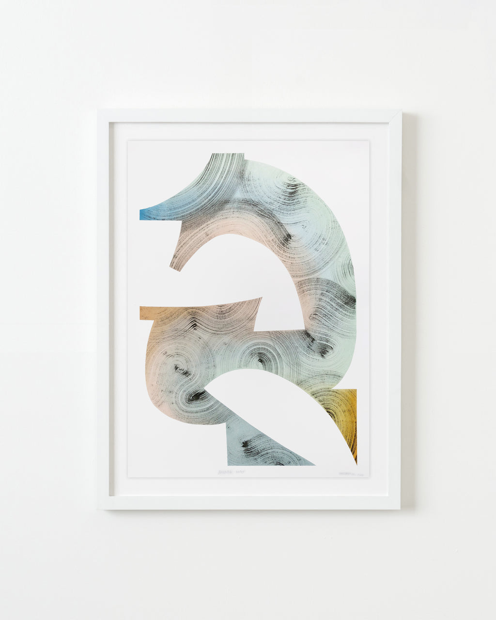 Drawing by William Luz titled "Passing Wind" - 1.