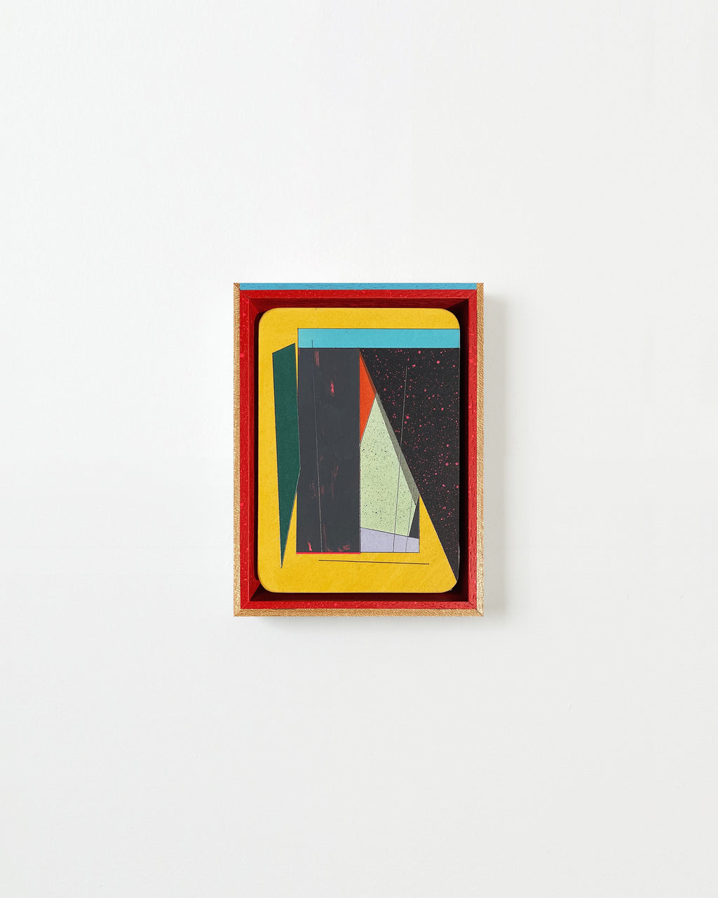 Painting by Michael Moncibaiz titled "Training Mission #519" - 1.