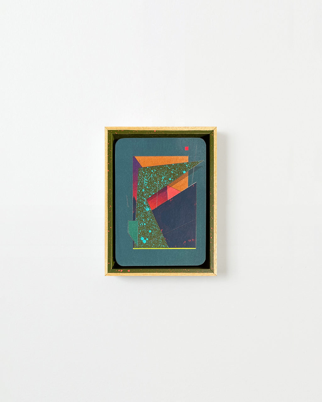 Painting by Michael Moncibaiz titled "Training Mission #522" - 1.