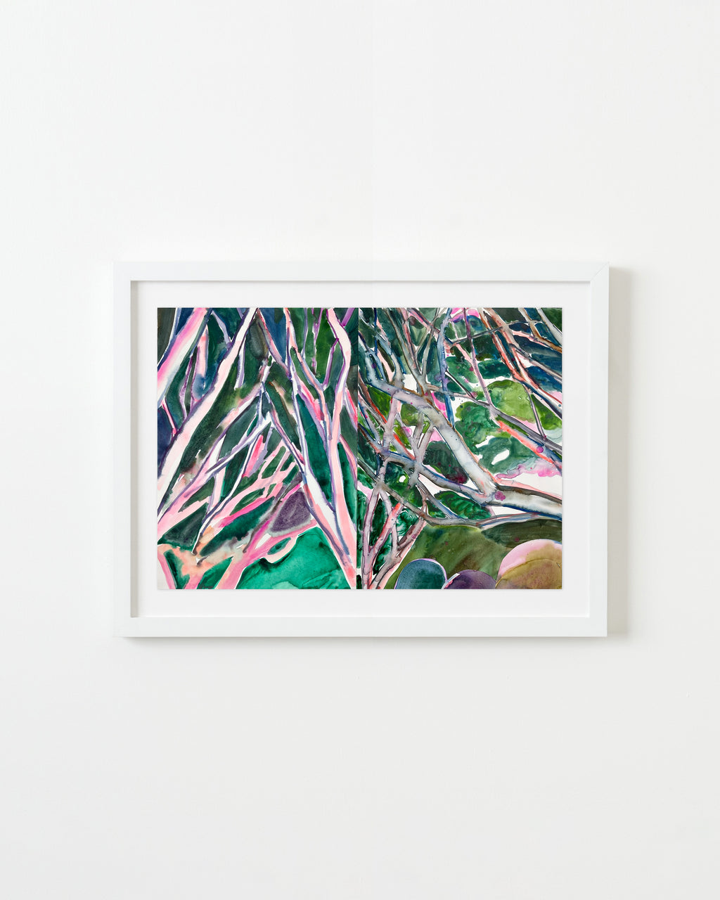 Starlit sky beneath the trees - Una Ursprung