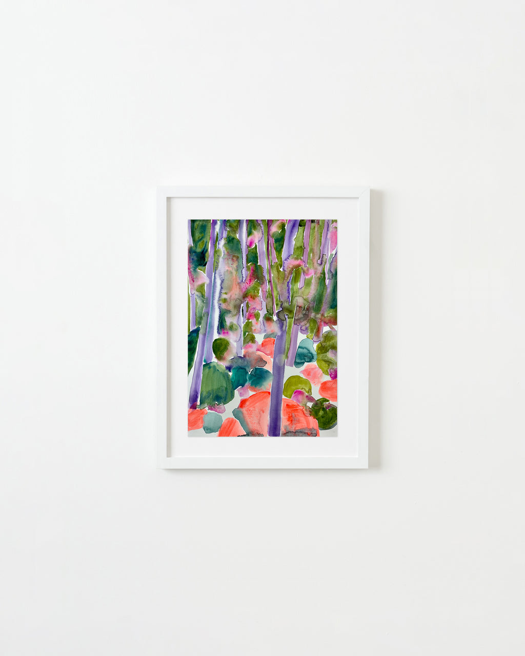 Painting by Una Ursprung titled "Moisture and Memory" - 1.