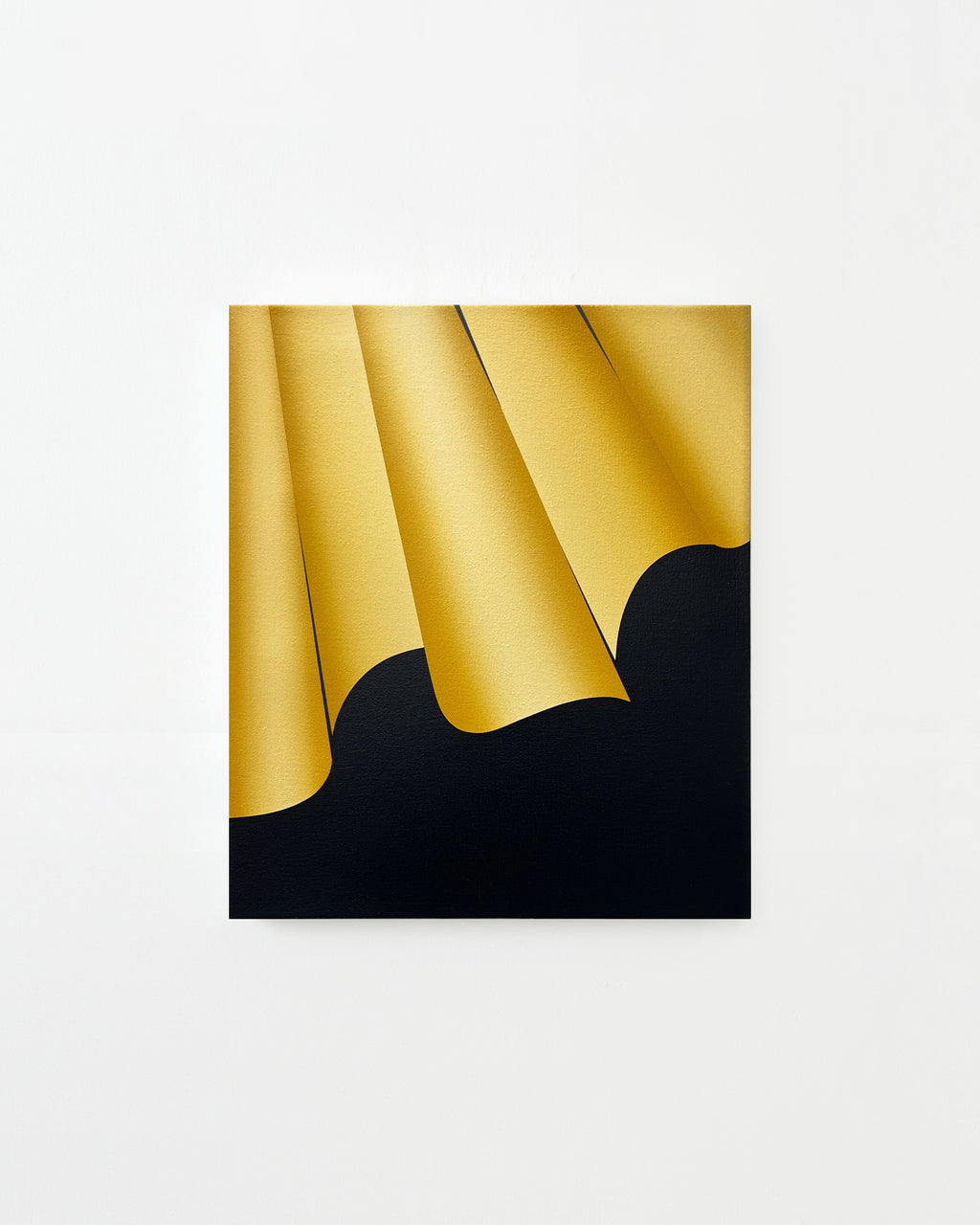 Painting by Senem Oezdogan titled "Golden Hour" - 1.