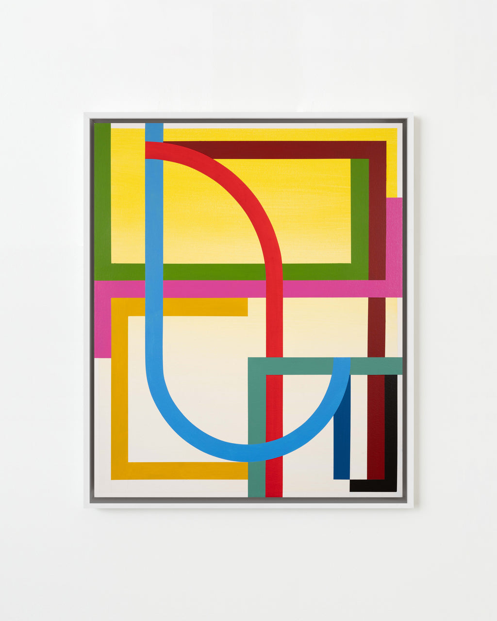 Painting by Christian Nguyen titled "Byrd in Paradise" - 1.